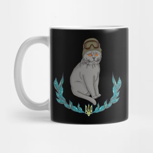 Military cat Mug